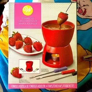 Wilton Kitchen Ceramic Fondue Set Sealed In Original Packaging